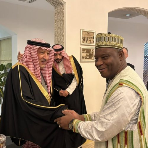 Iftar Diplomatique à Riyad : L&rsquo;Ambassadeur du Mali Ibrahima Dahirou DEMBÉLÉ a pris part au déjeuner, ‘’Iftar annuel’’ des autorités saoudiennes