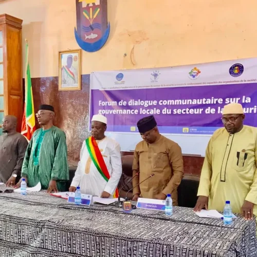Dialogue Communautaire à Ségou : Les acteurs locaux et forces de sécurité évaluent la sécurité régionale