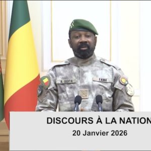 Discours du Président de la Transition,  Chef de l’État,  Chef Suprême des Armées, à l’occasion du 65e anniversaire de l’Armée malienne 