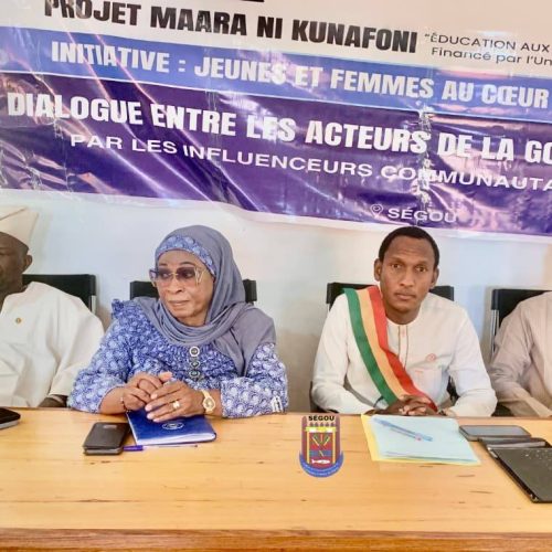 Ségou : Les influenceurs communautaires formés pour une meilleure participation citoyenne aux activités régionales
