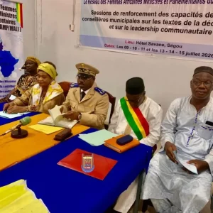 Renforcement du leadership des élues de Ségou : Les Femmes Conseillères locales formées