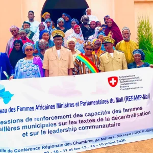 Renforcement des capacités des élues municipales : Les femmes conseillères élues de Sikasso outillées