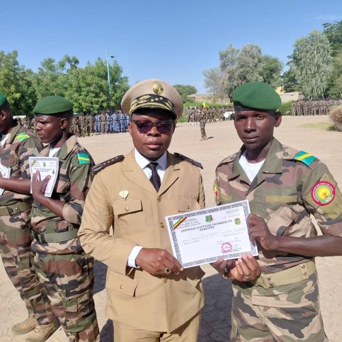 Camp fort Cheick Sidi BEKAYE de Tombouctou : Les stagiaires du Centre de Mise en Condition Opérationnelle de Tombouctou, désormais, opérationnels