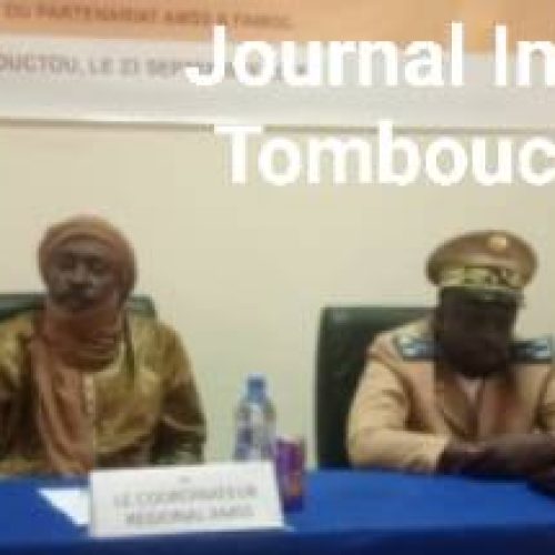 Tombouctou : Appui à la Mobilisation des Forces vives de la Paix et de la Cohésion Sociale