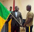Coupe du Monde de Cricket 2027 – Tournoi de la Zone Afrique A : Le ministre Abdoul Kassim FOMBA remet le drapeau aux Aigles cricketeurs