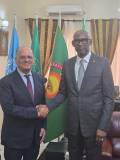 Coopération : Des échanges fructueux entre le ministre Abdoulaye DIOP et le Directeur Général de l’Institut Culturel Afro-Arabe