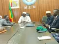 FESCUAO Bamako 2026 : La délégation du Réseau des Clubs UNESCO rend visite au ministre Amadou SY SAVANE