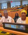 Assemblée générale des Nations Unies sur la sécurité routière mondiale : le Ministre DEMBELE Madina SISSOKO represente le Mali à New York
